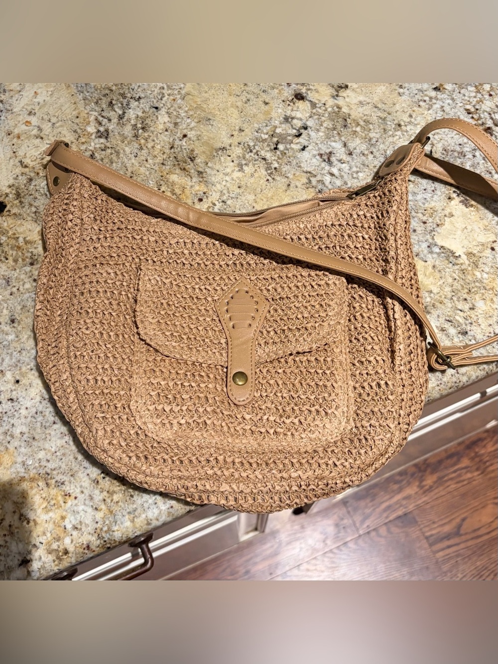 Woven Crossbody Bag